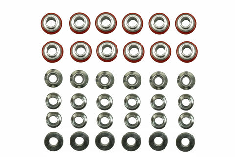 Rear Radius Rod Set For Can Am Maverick X3 64 Inch Models 2017 2023 Set Of 6 Beefed-Up To Stop Flex And Boost Stability For Off Road Trail Riding And Hard Core Rides. 6 silver bushings and washers