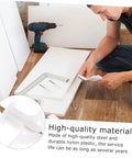 Person assembling furniture using the 100 Piece Aircraft Type Expansion Screws Set For Easy Self Tapping Drywall Anchors Kit