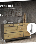 Heavy Duty Sliding Door Rollers Featuring Grooved Directional Wheels Dead Simple Caster Pulley Kit for wardrobe furniture in use.