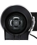 Front view of Powerful 3 Inch Duct Fan with Speed Controller Delivers Up To 200 Cubic Meters Per Hour Airflow for quick exhaust