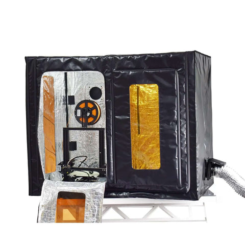 Beefy Size 3D Printer Enclosure With Ventilation Kit, Thermal Cover, Dual Opening, Size 800mm X 1000mm X 1200mm, Fume Extraction Tent