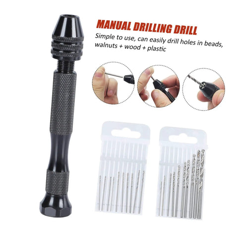 DIY Drilling Kit With Handmade Twist Drill Bits For Jewelry Making And PCB Projects Compact But Mighty Perfect For Tiny Holes