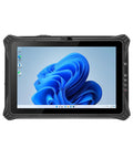 Built Like A Tank 12.2 Inch Rugged Tablet PC Running Windows 11, showing front with sturdy design and touchscreen display.