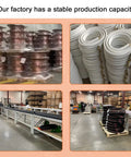 Factory production of Insulated Sixteen Foot Line Set for Mini Split AC One Quarter and Three Eighths Inch Copper Tubing DIY Kit