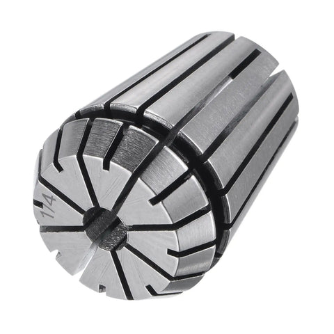 ER25 Spring Collet For CNC Milling Lathe And Engraving Machines One Quarter Inch Clamping Diameter Two Pack 40Cr Steel
