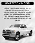 Brake Fluid Cap Replacement for Dodge Ram 1500 2500 3500 Jeep Wrangler JK Grand Cherokee with compatibility details.