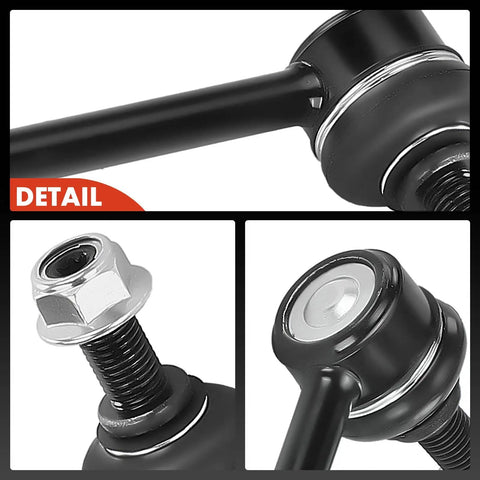 Detail shots of Two Pack Front Or Rear Sway Bar Links Stabilizer Bar Link Kit For Jeep Renegade 2015 To 2023 Compass