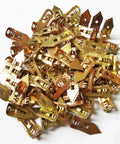 Self Tapping Screws With Drywall Anchors Kit For Plasterboard 10 Pieces Steel Expansion Anchors Yellow Zinc Plated Rust Resistant No Pre Drill Heavy Duty Wall Mount Support, yellow zinc steel drywall anchors