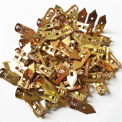 Self Tapping Screws With Drywall Anchors Kit For Plasterboard 10 Pieces Steel Expansion Anchors Yellow Zinc Plated Rust Resistant No Pre Drill Heavy Duty Wall Mount Support, yellow zinc steel drywall anchors