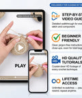 Beginner Crochet Kit For Amigurumi Lovers, All In One Starter Set With Yarn, Crochet Hook, Needle, Step By Step Tutorials on screen