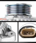 Detailed view of Alternator For Toyota Camry And Solara 1997 To 2001 2.2L 80A 12V CW 5 Groove Pulley Replacement High Output Auto Part