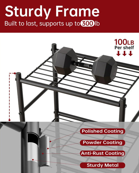 Two Pack 3 Tier Metal Wire Storage Shelves Super Slim Space Saving Rack With Adjustable Feet Pulls Off No Sweat Organizing For Tight Laundry Kitchen Or Garage Corners Compact Vertical Rack Black