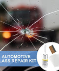 Windshield Repair Kit With Nano Resin Fluid For Quick Fix Of Small Chips To Cracks, Easy To Use Glass Repair Fluid For Auto Glass
