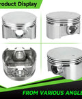 70mm Flat Top Piston And 0.550 Ring Kit For Predator 212cc 224cc And GX160 GX200 6.5HP Engines Boost Power For Mini Bikes And Go Karts