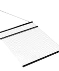 Beefy 4x5 Foot Drag Harrow For ATV And UTV With Rust Resistant Chain Field Leveler and trays, heavy duty, side view