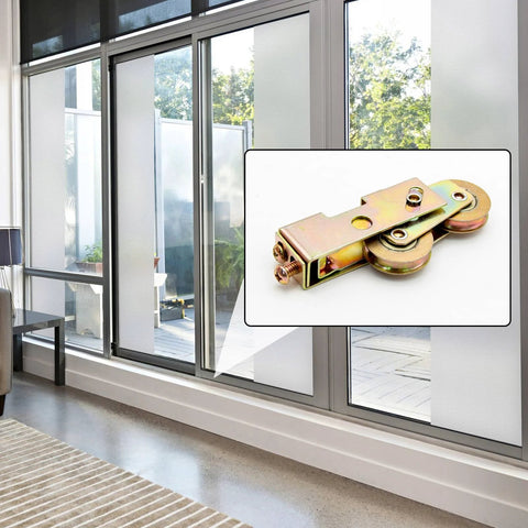Sliding Door Rollers Replacement Kit For Patio Doors One And A Quarter Inch Tandem Roller Assembly With Five Sixteenth Inch