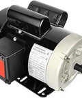 1.5 HP Electric Motor 3450 RPM General Purpose Single Phase Motor 115 To 230 Volt TEFC 56 Frame CW CCW 2 Pole Five Eighth Inch Shaft