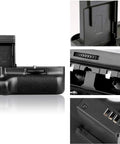 Battery Grip Kit For Canon EOS Rebel T3 T5 T6 1100D 1200D 1300D Digital Cameras with Vertical Grip and battery compartment detail