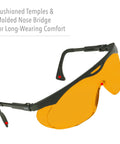 Blue Light Blocking Computer Glasses With SCT Orange Lens 3 Pack For Laptops And Monitors Reducing Eye Strain Boosting Contrast