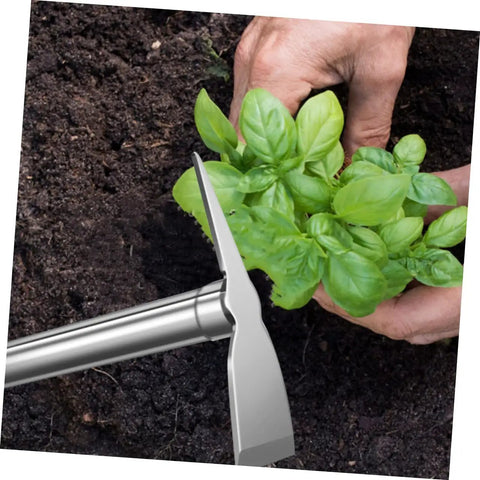 Lightweight Portable Garden Hoe And Steel Pickaxe Tool For Easy Weeding And Digging Grab And Go Outdoor Gardening Gadget For Prep Cultivation