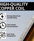 High-quality copper coil for Push Pull Solenoid 35mm Stroke DC 24V Linear Actuator with Wired Plug highlighting conductivity and efficiency.