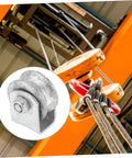 Durable cast iron sliding gate pulley for smooth gate operation