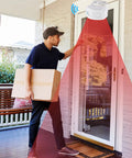 No Hassle Wireless Door Buzzer With Motion Sensor For Business And Home, 918ft Long Range, 36 Tunes, 4 Level Volume, LED Indicator, USB Or Battery Powered, Includes 1 Receiver And 3 Sensors, 5 Modes on porch door