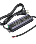 Beefy 12V LED Power Supply IP67 Waterproof, 150W Constant-Voltage LED Transformer with 3-Prong Plug and 4.5ft Cord