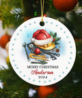 Personalized Mechanical Engineer Christmas Ornament 2026 Gift For Dad Mom Son Daughter Teacher Or Coworker Custom Name