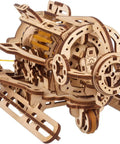 Steampunk Submarine Mechanical 3D Puzzle Kit For Adults And Teens, Wooden Model Craft Project With Moving Propellers, DIY Maritime Build For Puzzle Lovers, Gift For Gearheads And Curious Makers.