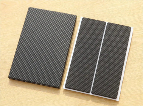 Non Slip Self Adhesive Furniture Feet Pads Set For Tables Chairs Sofas Round And Square Felt Floor Protectors on wooden surface