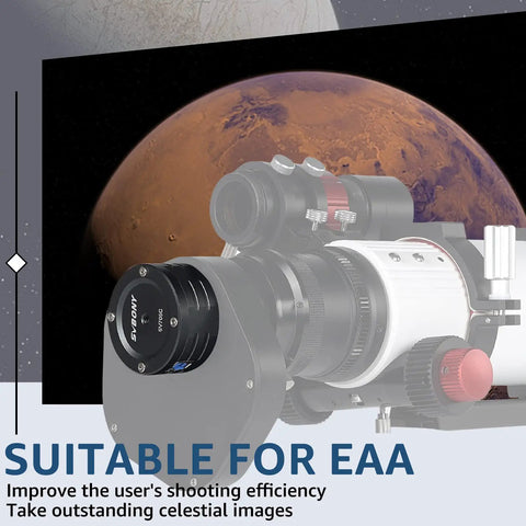 705C Telescope Camera With IMX585 Sensor For Jaw Dropping Planetary Imaging And Deep Sky Shots USB 3 Astronomy Cam visible