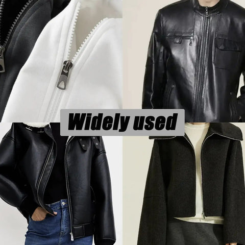 Zipper Repair Kit With 100 Metal Insertion Pins Top and Bottom Stops 5 Colors and 4 Sizes for Coats, Bags, Jackets.