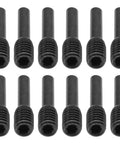 12Pcs Universal Steel M4x16mm Driveshaft Pins Set For 1/10 RC Crawlers, Fits Axial SCX10 90046, Traxxas TRX4, D90, Tamiya CC01, Kyosho