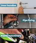 Plug-and-Play 1500-Piece Set Screws Kit With 32 Sizes Metric And SAE used for door handles, pipe fixing, and machinery repair