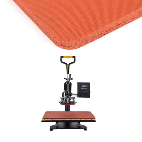 12x15 Inch Heavy Duty Silicone Heat Press Pad Replacement For Heat Transfer Machines Non Toxic Odorless Pad with Heat Press
