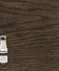 No Mess Wood Stain And Applicator Kit, 4 Oz Dark Walnut, Wood grain texture, Water based stain in bottle, Easy clean up
