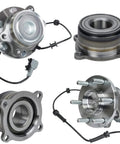 Front Wheel Bearing And Hub Kit Fits Nissan Frontier 2005 Through 2019 RWD Xterra 2005 Through 2015 And Suzuki Equator 2009 Through 2012 Replacement Includes Two Wheel Bearings And Hubs