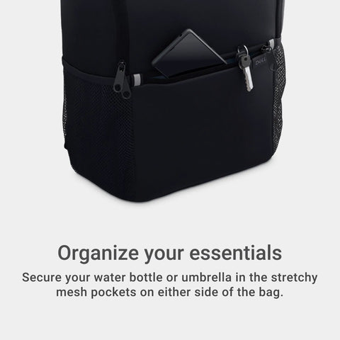 Sustainable Laptop Backpack Engineered For 16 Inch Devices Holds 18 Liters Of Top Grade Gear While Delivering Water Resistant Durability And Smooth Daily Vibes, featuring side mesh pockets for organization.