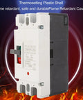 Side view of Two Pole 160 Amp Direct Current Miniature Circuit Breaker 20kA Short-Circuit Capacity 1000V Rating