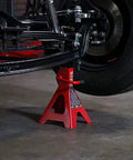 2 Ton Jack Stands For Cars And Sedans Beefy Heavy Duty Steel Lift Supports With A Lifting Range Of 9.8 To 15 Inches