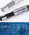 Beefy Gear Cutter Set For Lathe And CNC Mills DP16 Involute With 14.5 Degree Bore 22 R8 Shank Milling Arbor Holder diagram