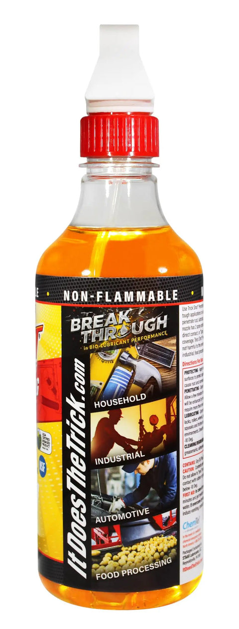 3 In 1 Penetrating Lubricant Oil Plant Based Biobased Food Grade Degreaser And Rust And Corrosion Remover, 16 oz bottle