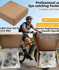 Beefy E Bike Motor Gear Set With Planetary Drive 36 Tooth Nylon Gear 38Mm Outer Diameter 12Mm Thick 8Mm Bearings packaged