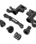 Aluminum Steering Bellcrank Assembly And Drag Link Set For Traxxas 1/16 Mini Maxx RC Car Upgrade Black CNC machined parts