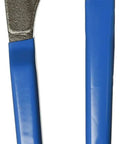 12-inch Tongue And Groove Straight Jaw Pliers with blue handles for heavy-duty gripping in automotive and plumbing use.