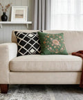 Mid-century sofa with Beefy 4 Inch Wood Furniture Legs Set Of 4 In Square Brown Finish With Five Sixteenth Inch And M8 Bolts.
