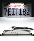 License Plate LED Light Beefed Up Bright 12SMD Assembly For Trailer UTV ATV Truck RV Boat Universal 12V Fit Xenon White 6000K