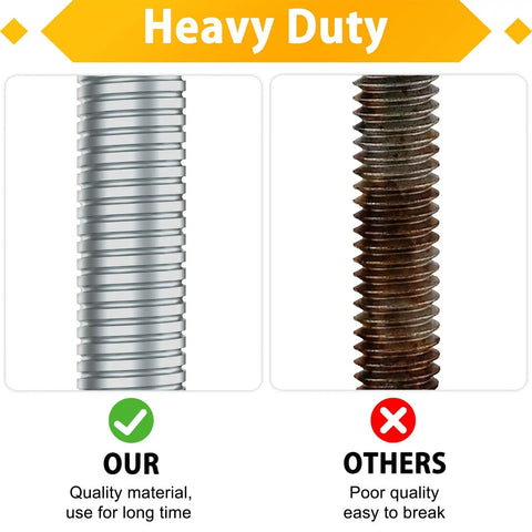 Heavy Duty 17 Inch Adjustable Scaffold Leveling Jacks Four Pack Built Like A Tank For Temporary Work Platforms With No Sweat Height Adjustments And Premium Hollow Steel Core Support