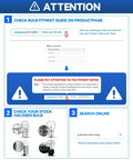 Attention guide for checking bulb fitment for Upgrade Your Ride With 194 LED Bulbs Pack Of 10 6000K White T10 2825 W5W 5SMD Replacement Car Dome Map Door Courtesy Side Marker Reading Glove Box And License Plate Lights Clear Lens.